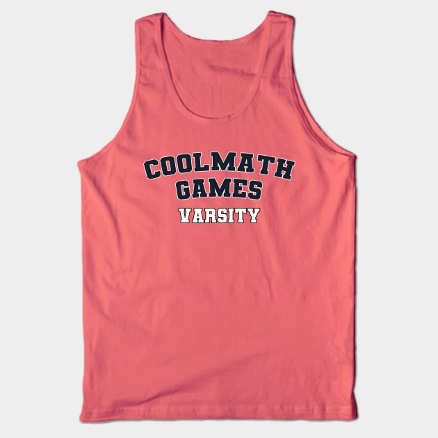 Coolmath Games VARSITY Tank Top by Coolmath Games